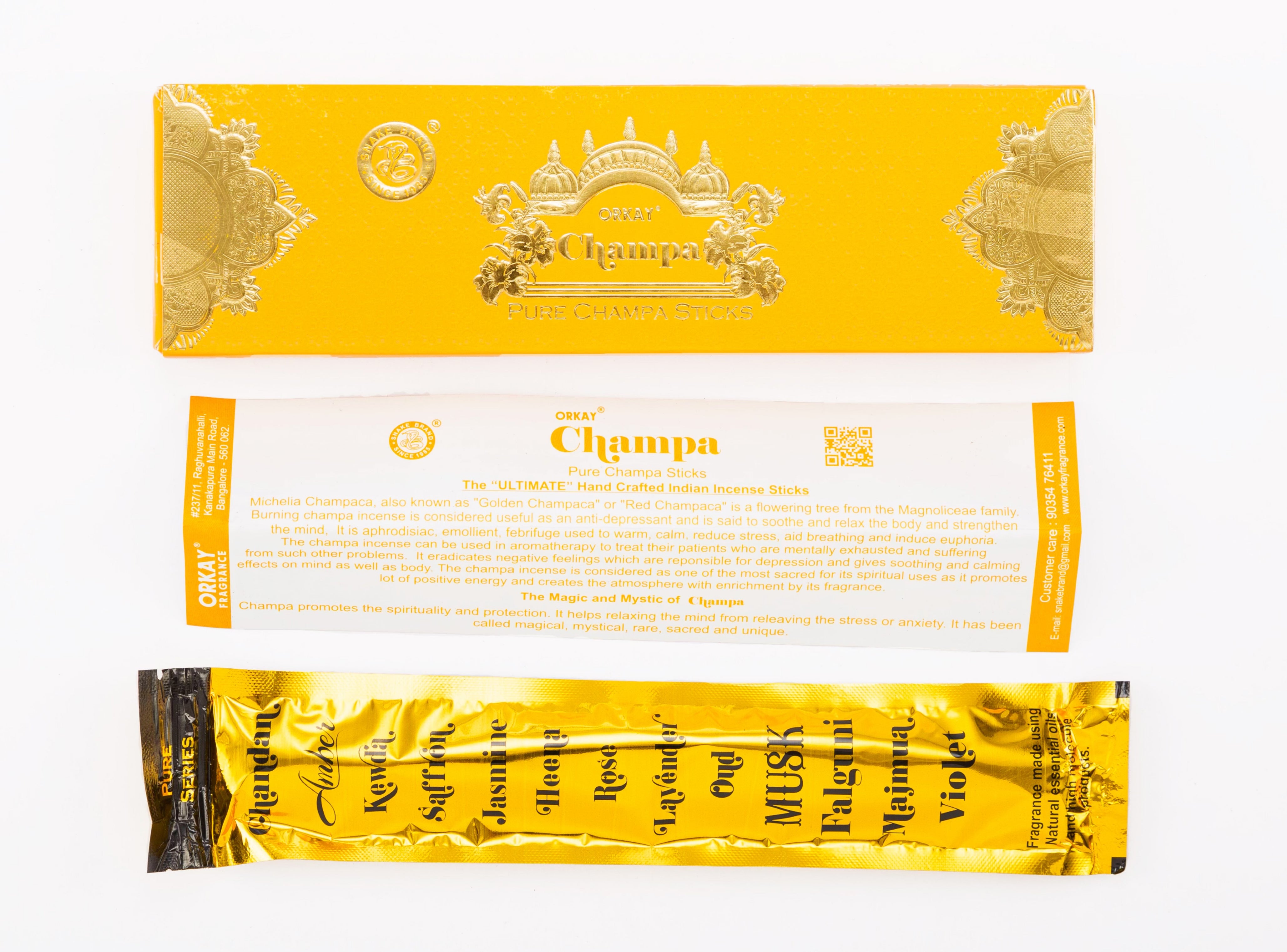 Pure Champa – Snakebrand - Orkay Fragrance